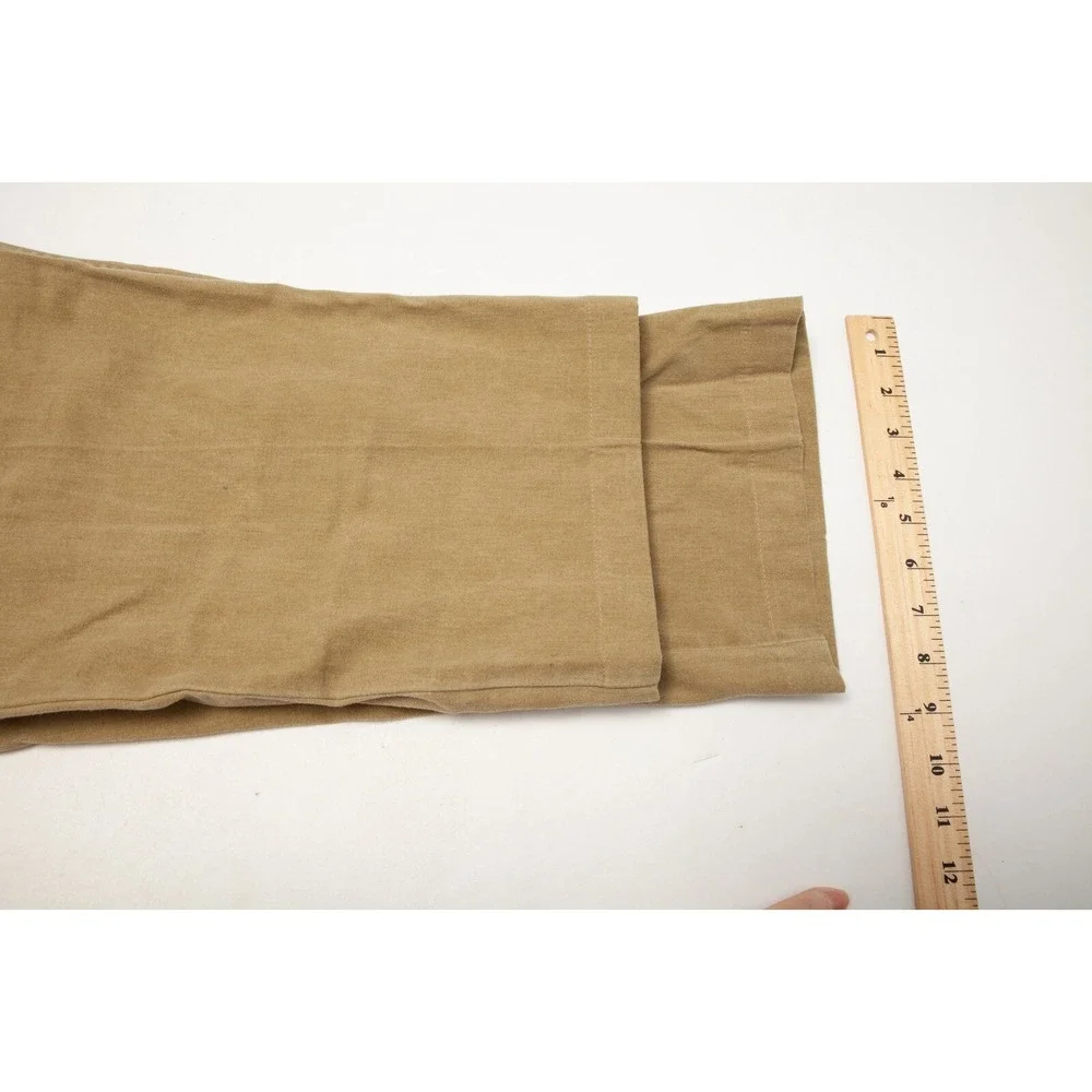 The Territory Ahead Pants Men 40 Actual 38x30 Beige Comfort Wash Pant Flat Front